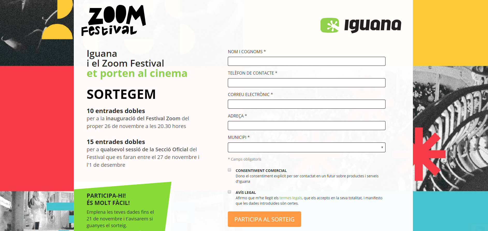 ¿Quieres Ganar Entradas Para El Zoom Festival?