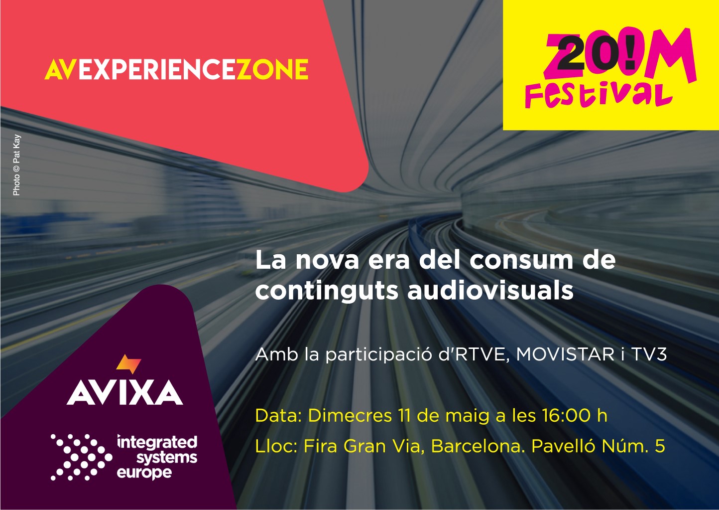 El Zoom Festival Serà Present A La Fira ISE, La Més Important De Tecnologia Audiovisual